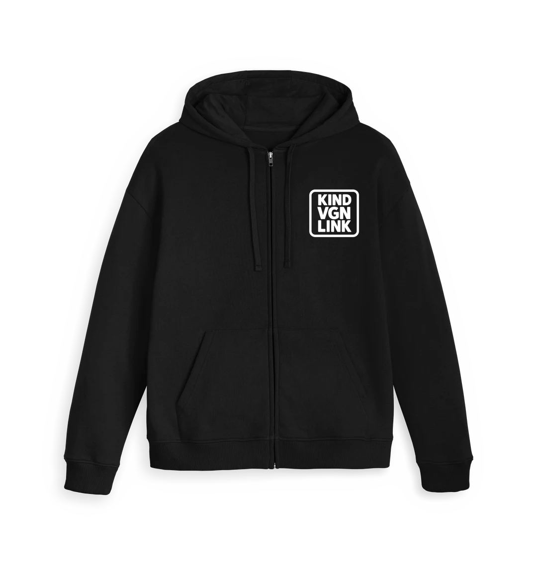 Kind VGN Link Logo Zipper Hoodie